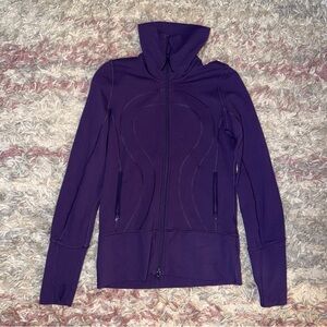 Lululemon purple luon define in stride jacket 4